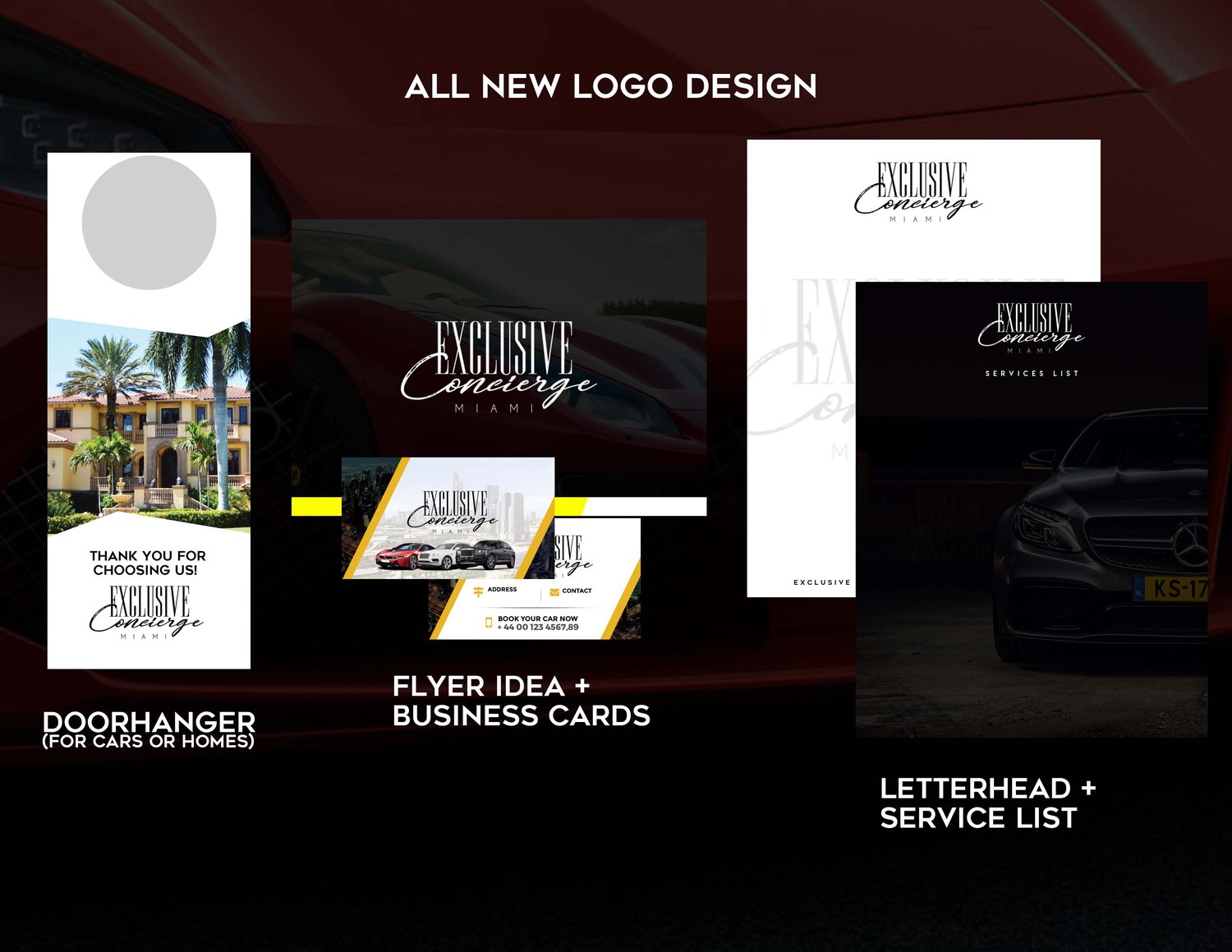 Logo design and print collateral, work by Awkward Media Group